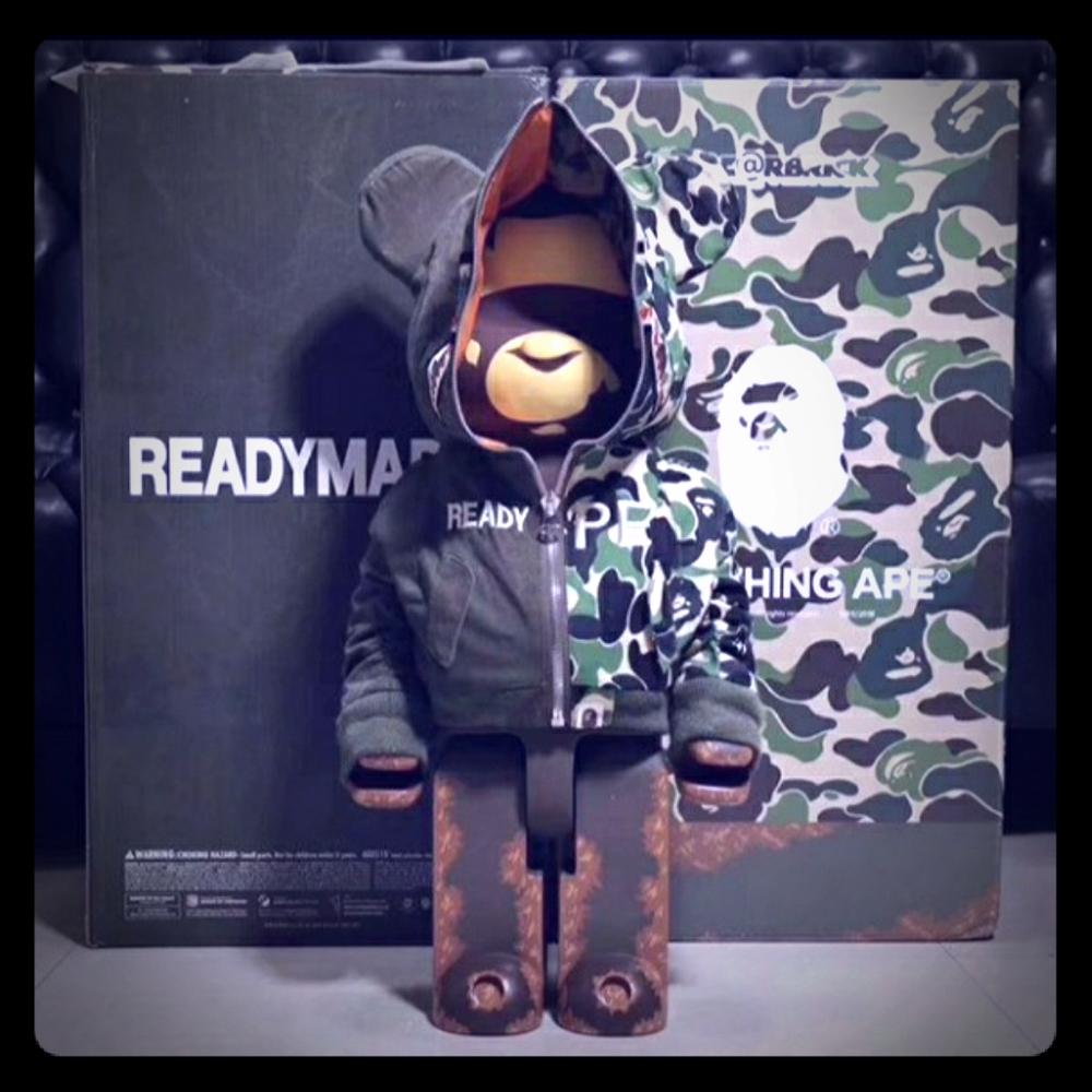 Bape x Readymade Bearbrick
